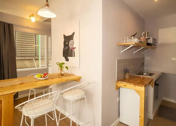 Cozy For 3 Guests In The Heart Of Silom - 3b Апартаменты *