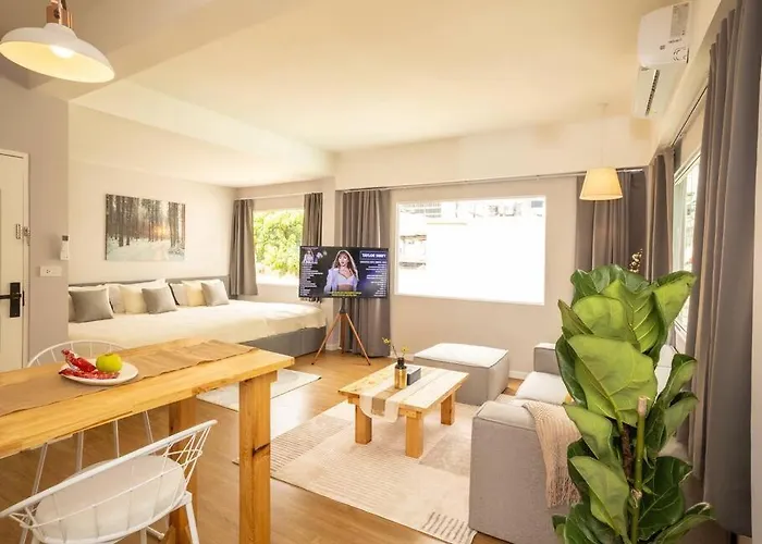Cozy For 3 Guests In The Heart Of Silom - 3b Апартаменты *