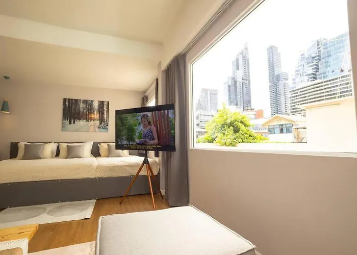 Cozy For 3 Guests In The Heart Of Silom - 3b Апартаменты Бангкок